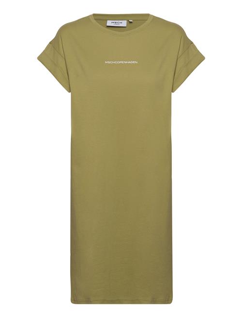 MSCH Copenhagen Mschalvidera Organic Small Logo Dress MSCH Copenhagen Green