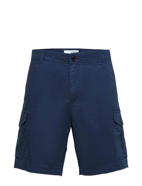 Selected Homme Slhcomformt-Homme Cargo Flex Shorts W Selected Homme Navy