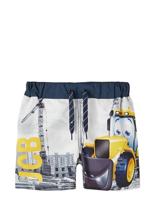 name it Nmmmanga Jcb Long Swimshorts Bfu Name It Patterned