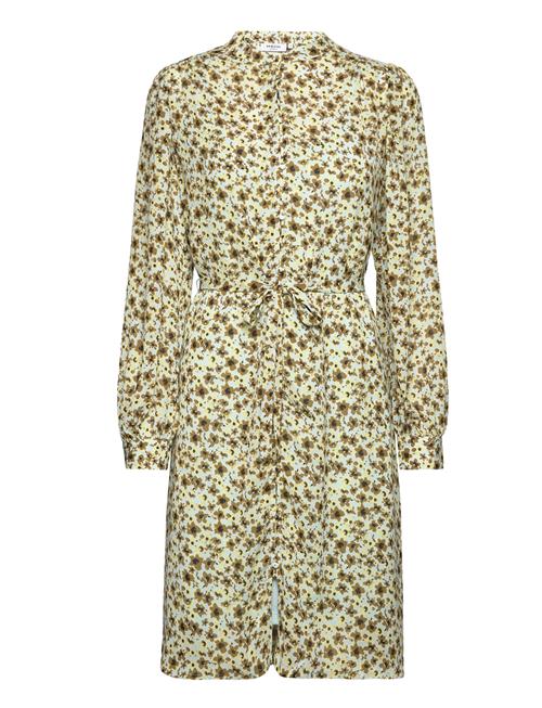 MSCH Copenhagen Mschadalia Rikkelie Shirt Dress Aop MSCH Copenhagen Green