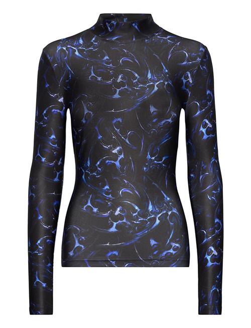 Chrome Tribal Stretch Turtleneck Long Sleeve HAN Kjøbenhavn Patterned