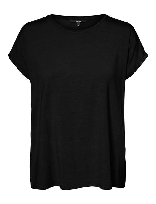 Vmava Plain Ss Top Jrs Noos Vero Moda Black