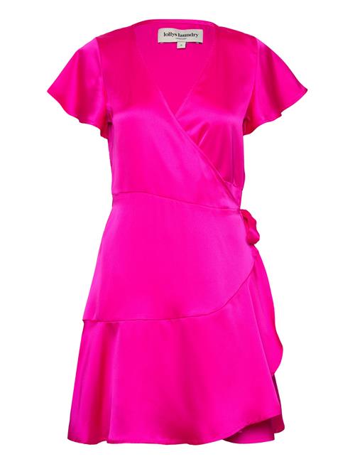 Lollys Laundry Miranda Wrap Around Dress Lollys Laundry Pink