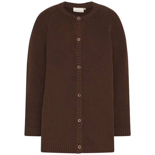 EnFant Strikket Cardigan Chestnut | Brun | 86 cm