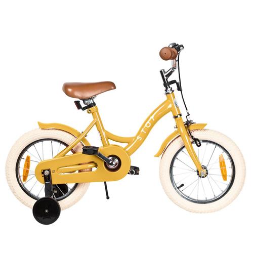 Stoy 14" Vintage Cykel Gul | Gul | 4-5 years