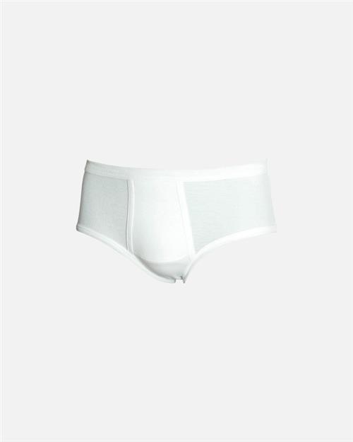 Briefs m. gylp "classic" | 100 bomuld | Hvid