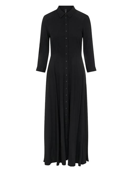 YAS Yassavanna Long Shirt Dress S. Noos YAS Black