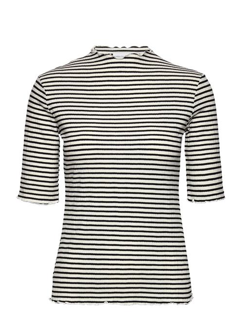 Karen By Simonsen Candacekb Stripe Ss Karen By Simonsen Black