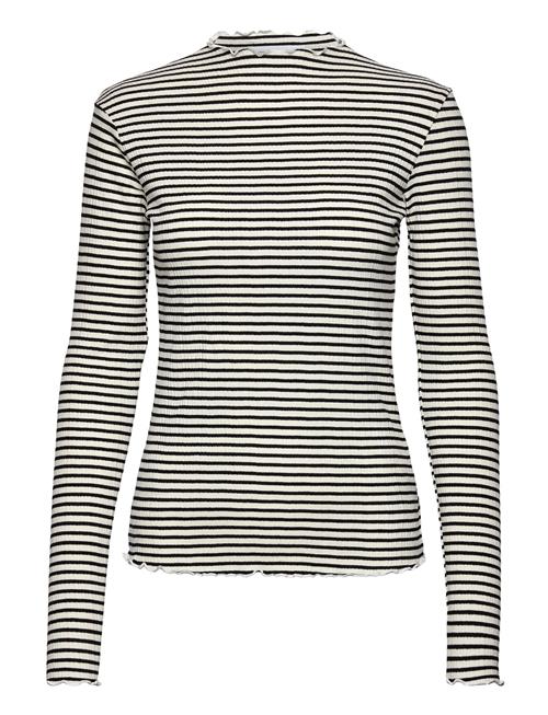 Karen By Simonsen Candacekb Stripe Ls Karen By Simonsen Black