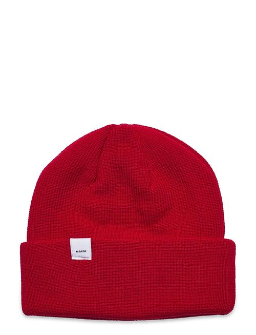 Makia Merino Thin Cap Makia Red