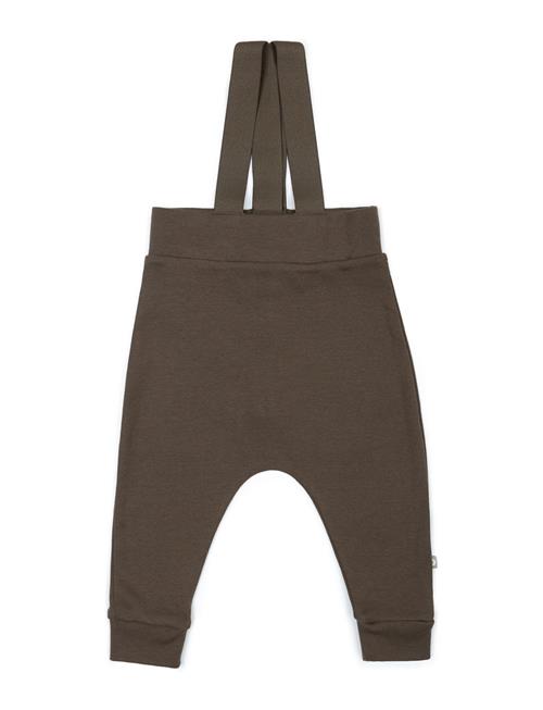 Smallstuff Pants W. Suspenders, Dark Mole Smallstuff Brown