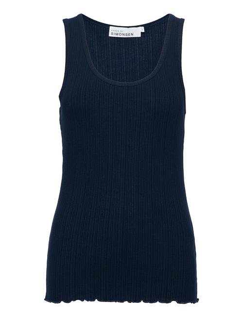 Se Karen By Simonsen Candacekb Tank Top Karen By Simonsen Navy ved Booztlet