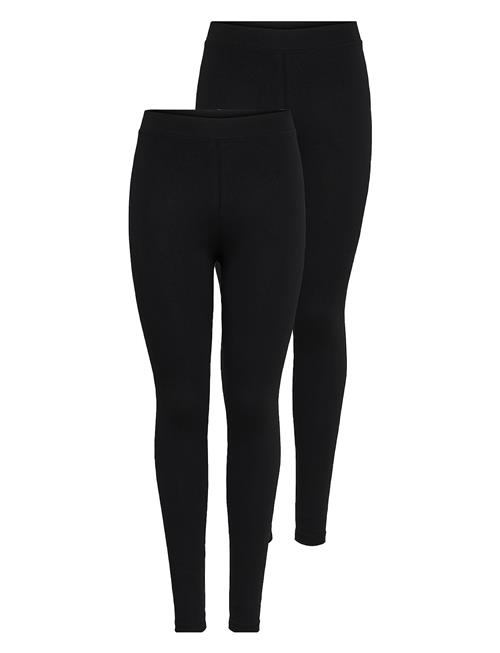 Se ONLY Onllive Love New Legging 2Pack Noos ONLY Black ved Booztlet