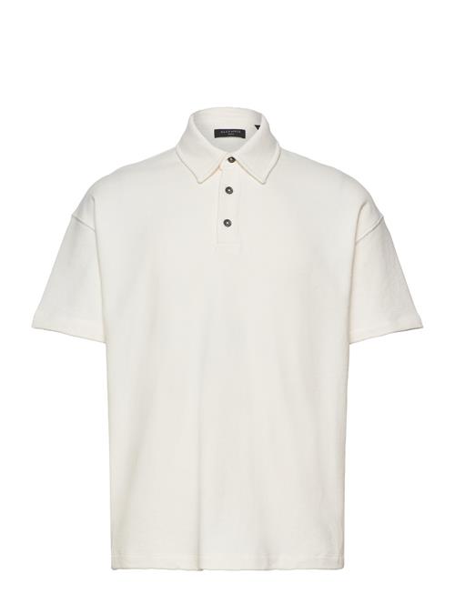 AllSaints Easton Ss Polo AllSaints White