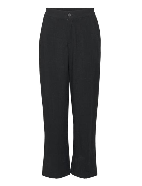 Se Grunt Alex Linen Pants Grunt Black ved Booztlet