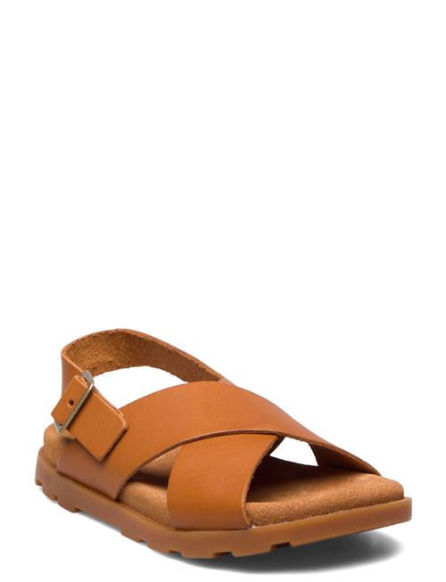 Se Camper Brutus Sandal Camper Brown ved Booztlet