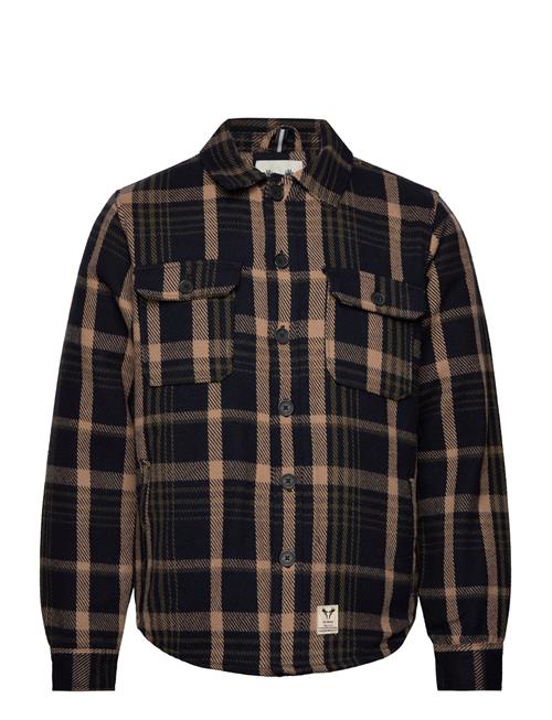 Fat Moose Connor Quilt Overshirt Fat Moose Brown