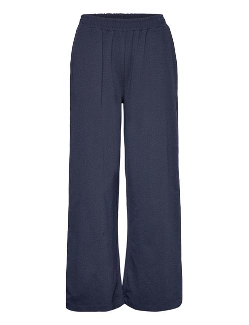 Se Basic Apparel Elba Loose Pant Gots Basic Apparel Navy ved Booztlet