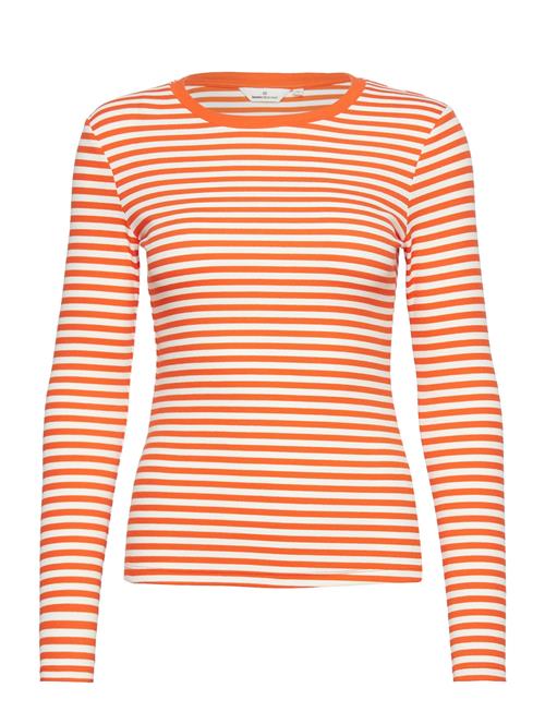 Basic Apparel Ludmilla Ls Tee Gots Basic Apparel Orange