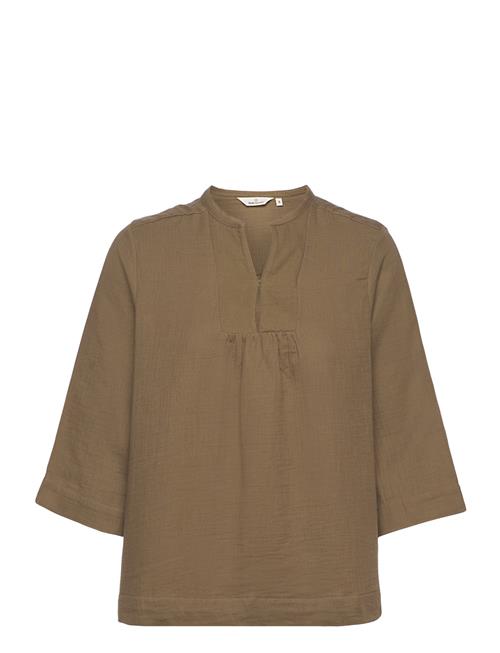 Poppy Short Tunique Gots Basic Apparel Khaki