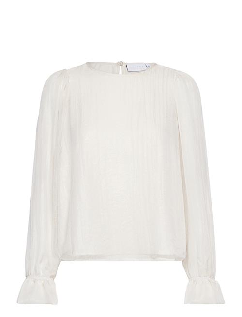 Se Coster Copenhagen Top In Metallic Shimmer Coster Copenhagen White ved Booztlet