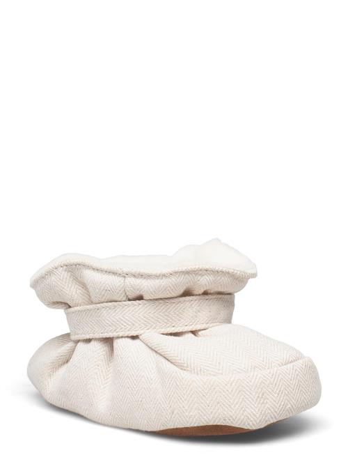 Baby Slippers En Fant White