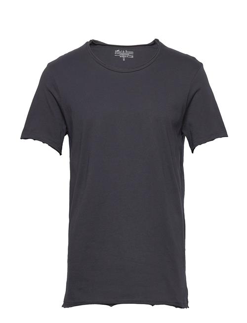 Se Bread & Boxers Crew-Neck Relaxed T-Shirt Bread & Boxers Navy ved Booztlet