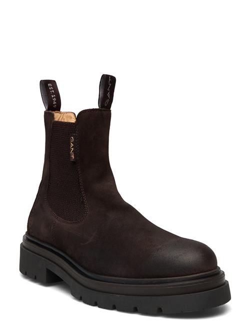 Se GANT Ramzee Chelsea Boot GANT Brown ved Booztlet