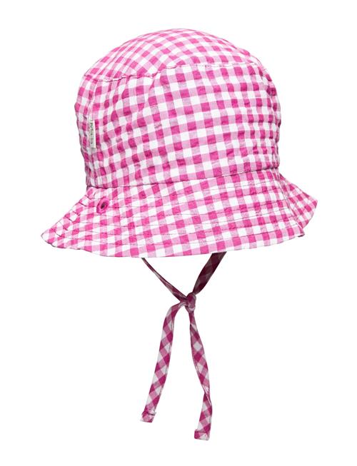 Jun Plaid Hat Ma-ia Family Pink