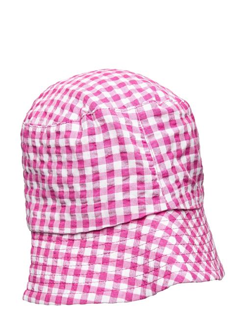 Se Ma-ia Family Jun Plaid Hat Ma-ia Family Pink ved Booztlet