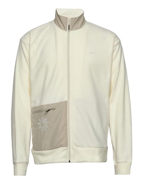 Se Rains Fleece Jacket Rains Cream ved Booztlet