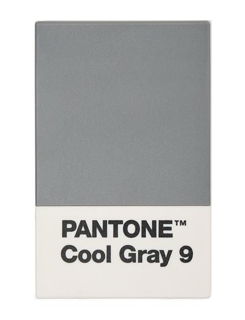 Se PANTONE Pant Creditcard Holder In Matte And Giftbox PANT Grey ved Booztlet