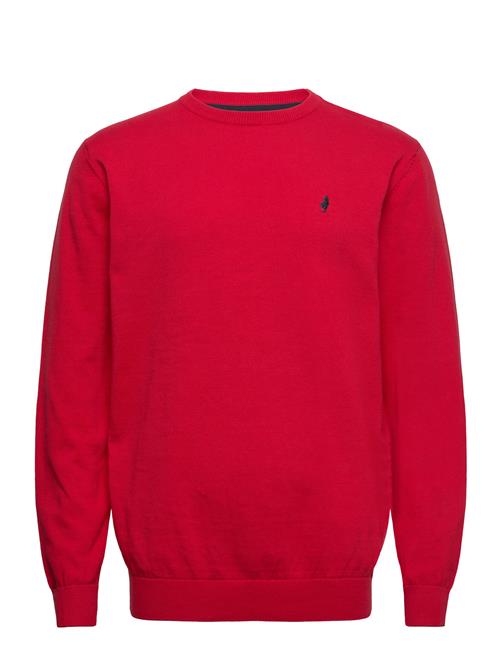 Se MCS Mcs O-Neck Knit Tyler Men MCS Red ved Booztlet