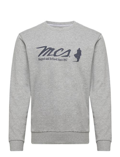 Se MCS Mcs O-Neck Sweat Temple Men MCS Grey ved Booztlet