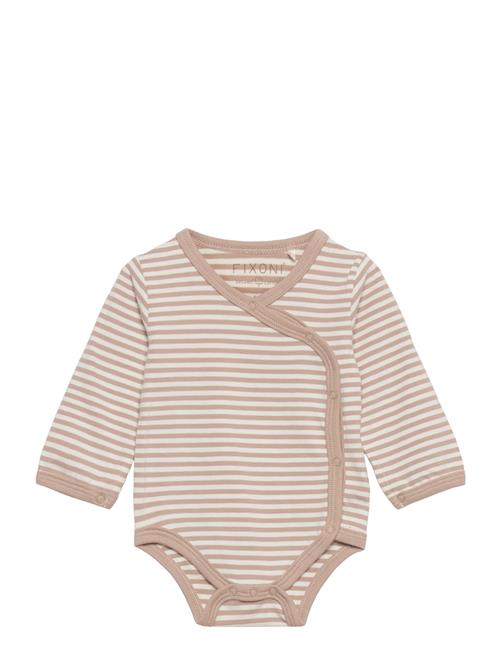 Fixoni Wrap Body Ls Y/D Stripe Fixoni Beige