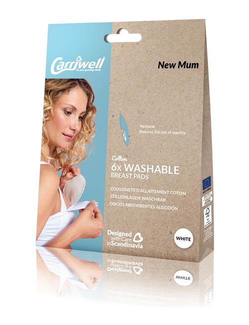 Se Carriwell Washable Breast Pads Carriwell White ved Booztlet