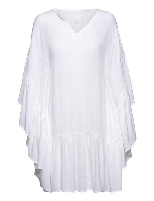 Usva Frill Kaftan Dress Hálo White