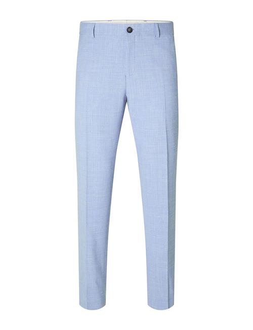Slhslim-Oasis Linen Trs Noos Selected Blue