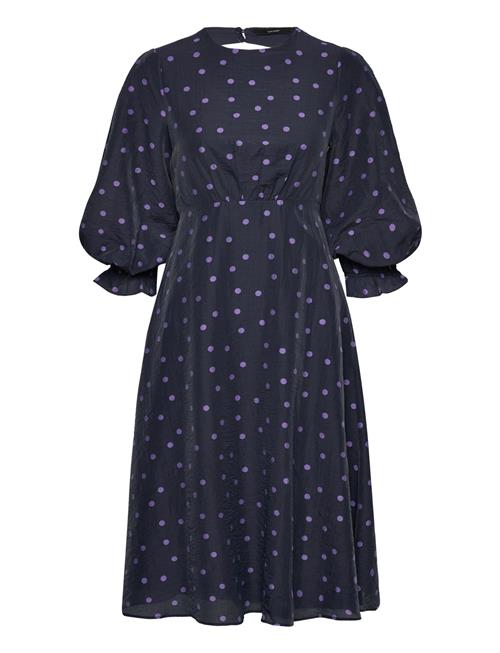 Vero Moda Vmhira 3/4 Calf Dress Wvn Ga Ce Vero Moda Navy