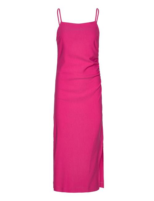 YAS Yasatlanta Sl Midi Dress S. YAS Pink