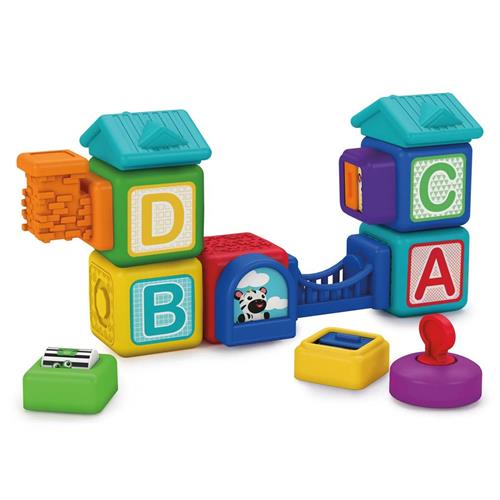 Se Baby Einstein Bridge & Learn™ Magnetiske Blokke | Blå | 2-6 years ved Babyshop