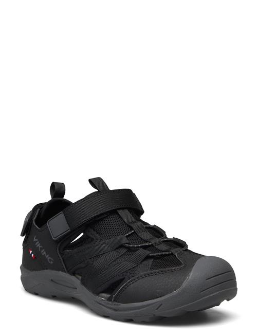 Se Viking Adventure Sandal 2V Viking Black ved Booztlet