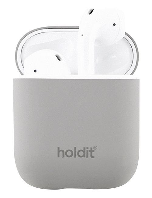 Se Holdit Silic Case Airpods Holdit Grey ved Booztlet