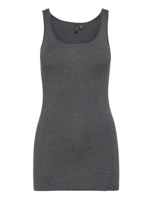 Vero Moda Vmmaxi My Soft Long Tank Top Noos Vero Moda Grey