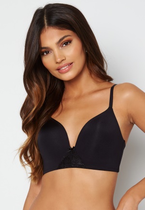 Se DORINA Michelle Soft bra V00-Black 75A ved Bubbleroom