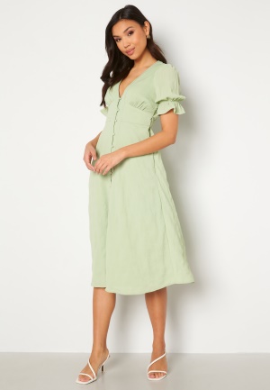 Se Happy Holly Berley Dress Green 44/46 ved Bubbleroom