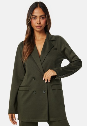 BUBBLEROOM Serene soft blazer Dark green XS