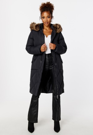 Chiara Forthi Daniela Long Down Jacket Black 52