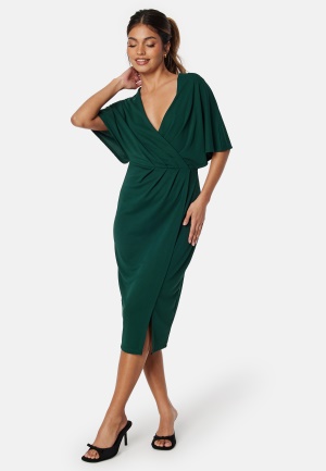 Se Bubbleroom Occasion Selena dress Dark green 34 ved Bubbleroom