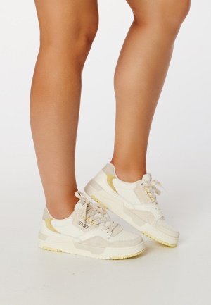 Se GANT Ellizy Sneaker G145  Cream/Lemonade 41 ved Bubbleroom